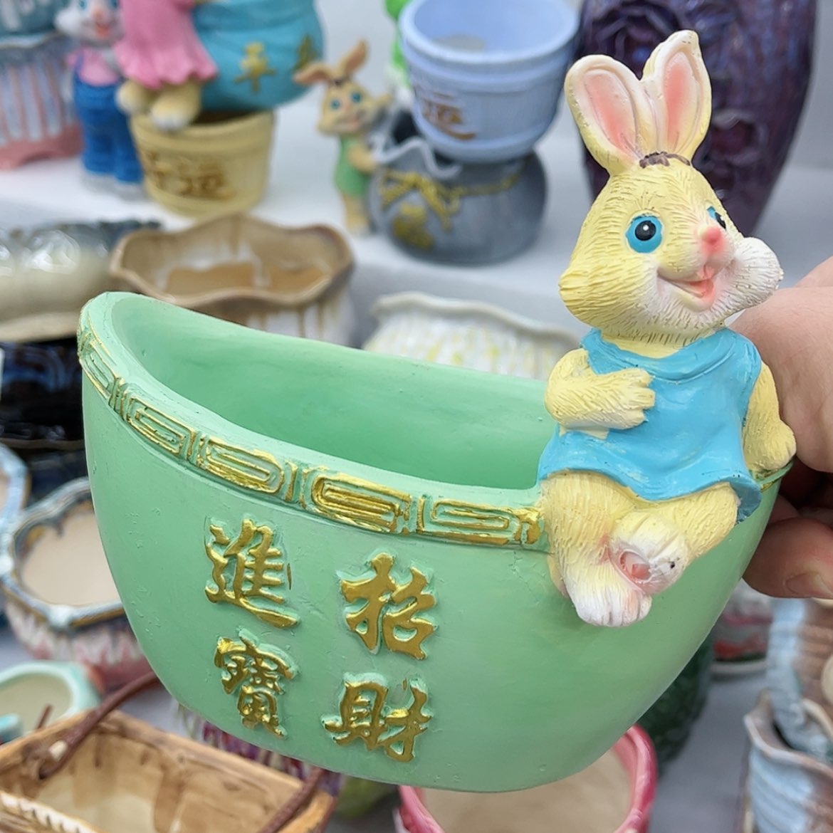 【闪购商品】陶瓷多肉绿植陶瓷花盆