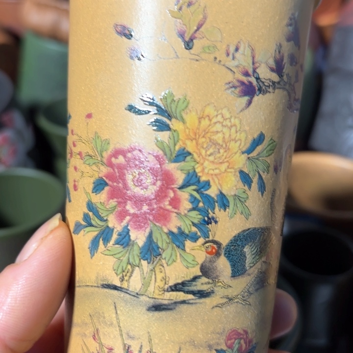 紫砂茶杯紫砂福利主人杯福利放漏