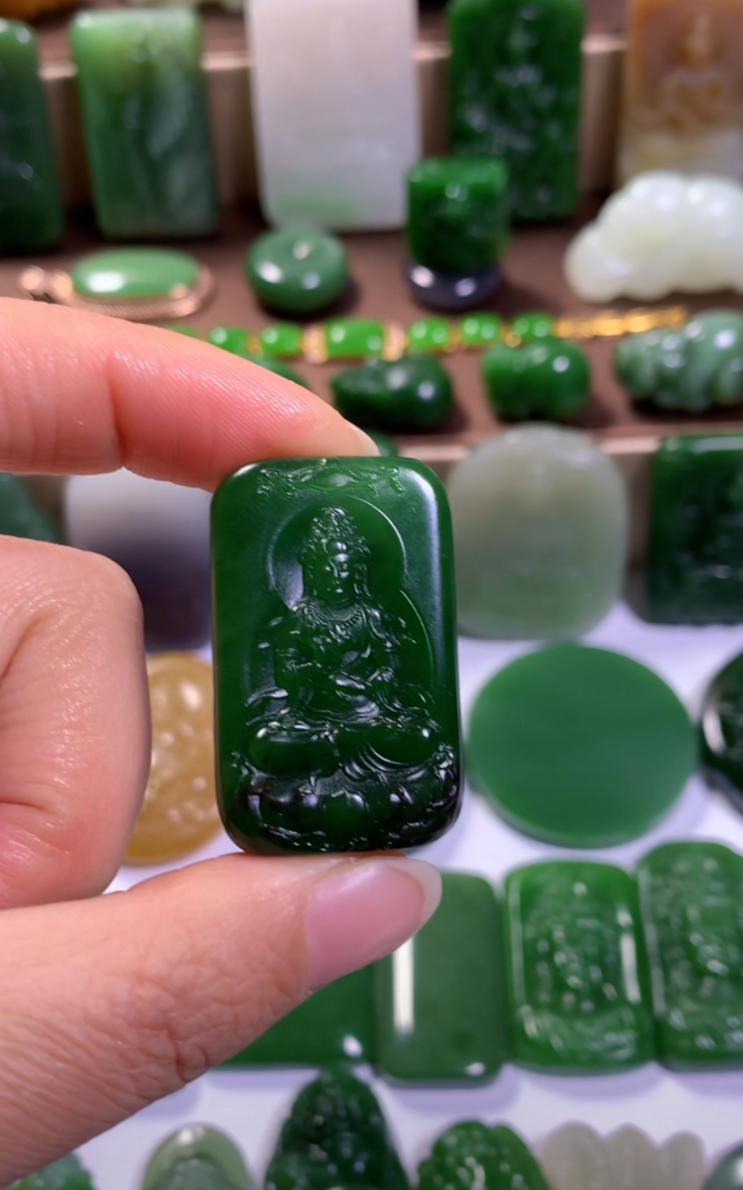 和田玉挂件未镶嵌