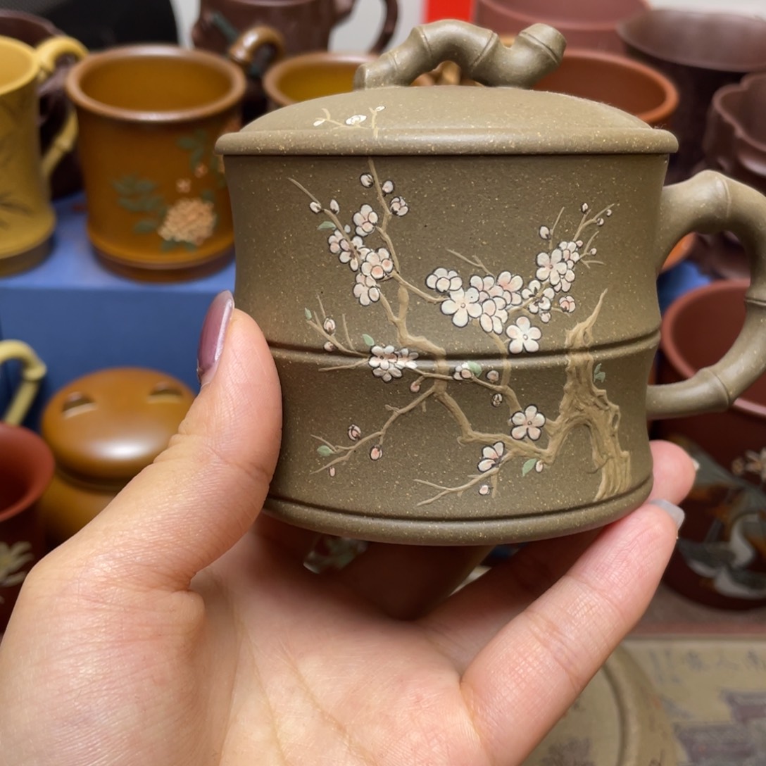 紫砂茶杯紫砂主人杯