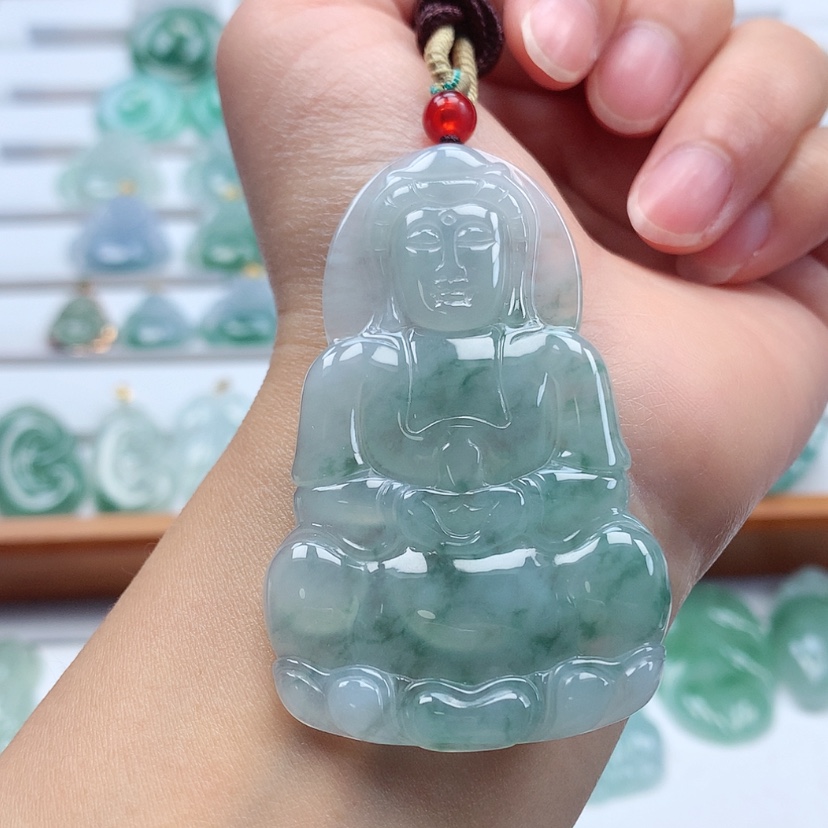 【闪购商品】翡翠吊坠(不含链)未镶嵌