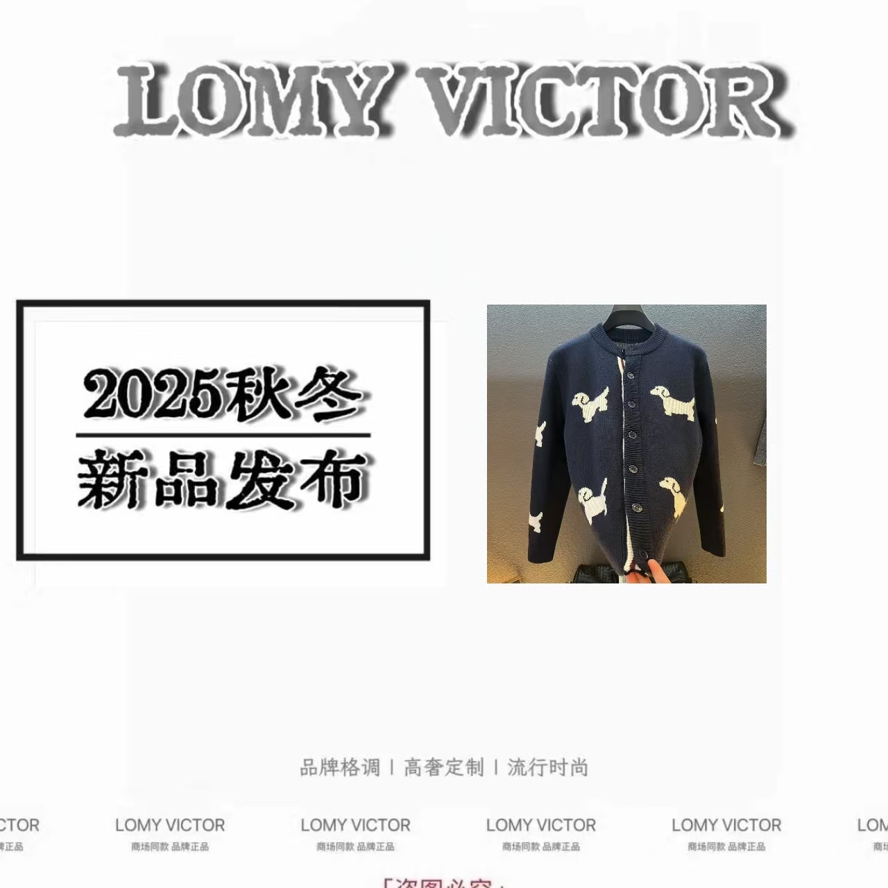 欧洲站秋冬新品高奢男女同款毛衣NZM448-霖