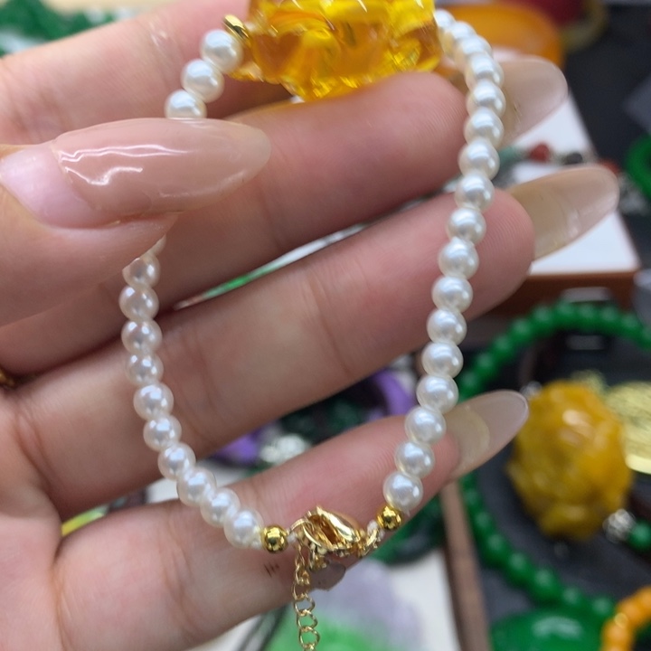 合金颈饰玛瑙/玉髓吊坠