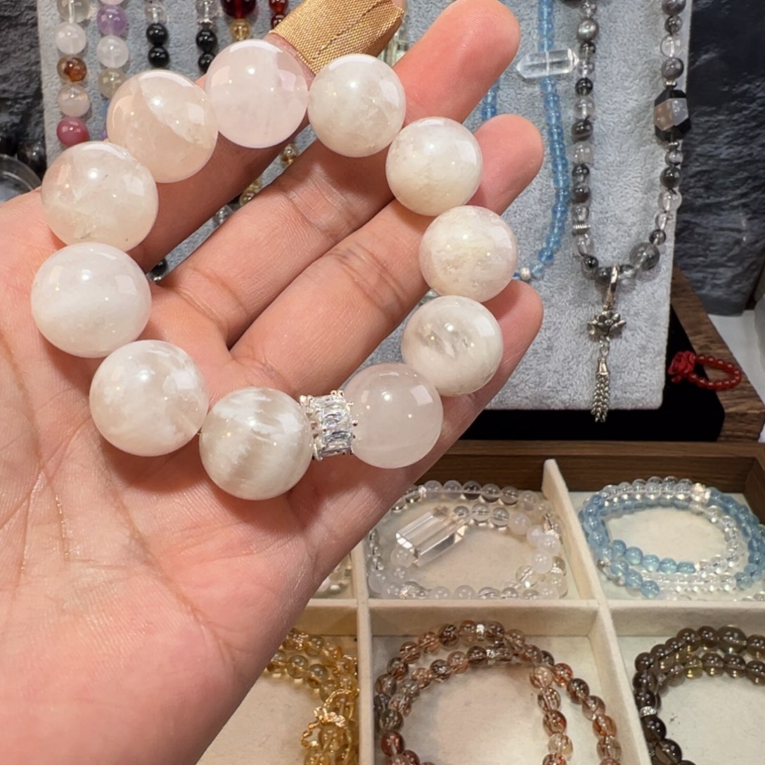 水晶未镶嵌珠宝半成品