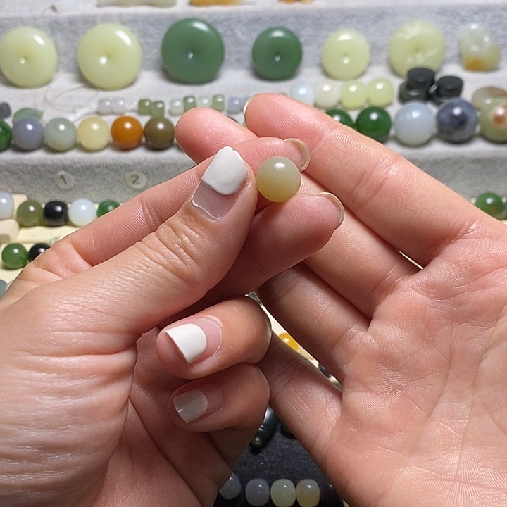 和田玉（糖玉）手链未镶嵌