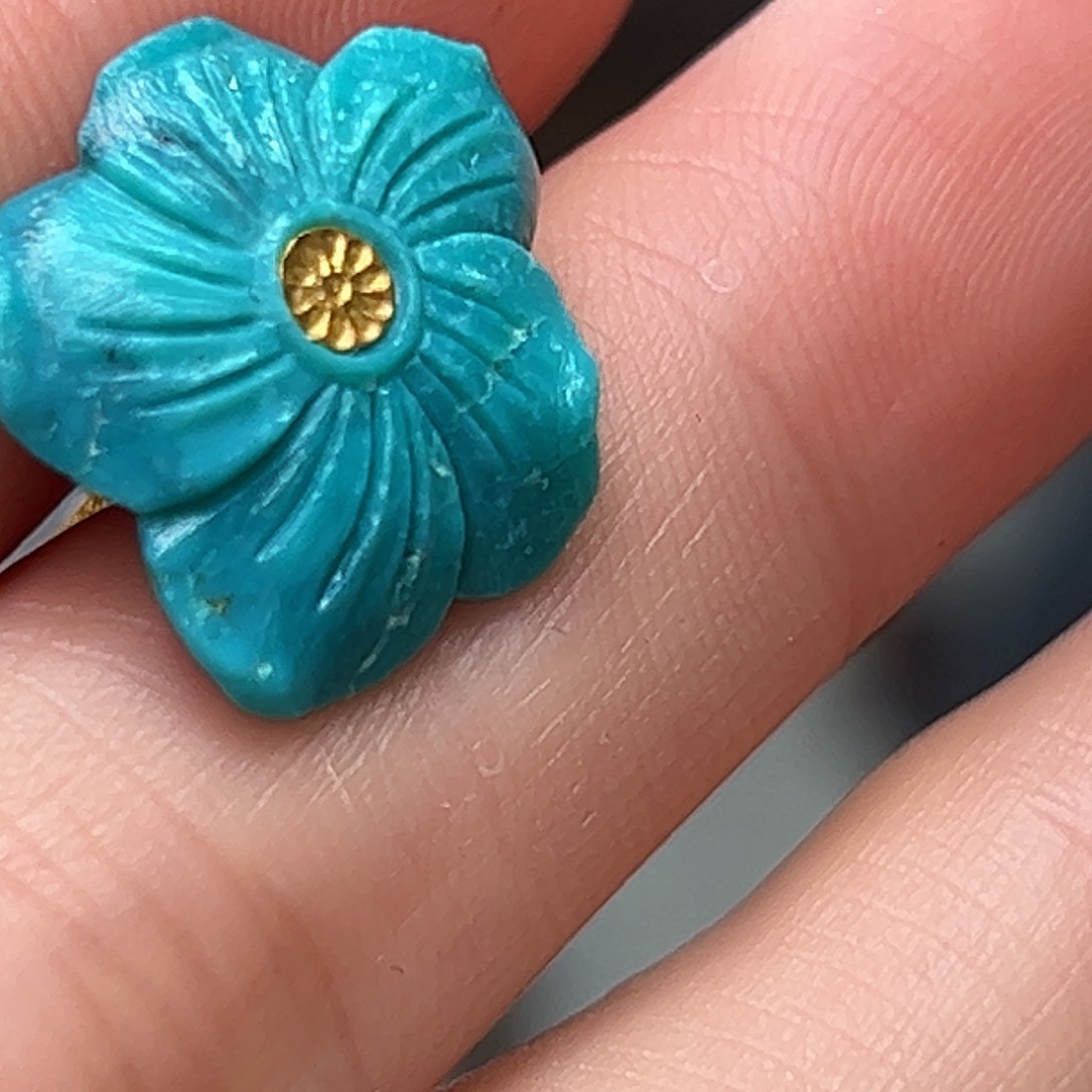 绿松石珠宝奇石未镶嵌