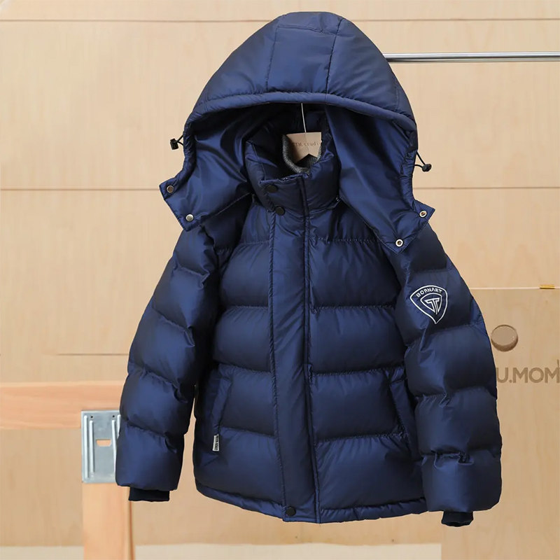 男童羽绒服2025新款新年战袍白鸭绒儿童韩版加厚保暖外套炸街潮服