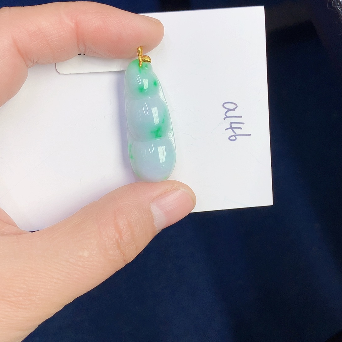 【闪购商品】翡翠颈饰18K金镶嵌00000000