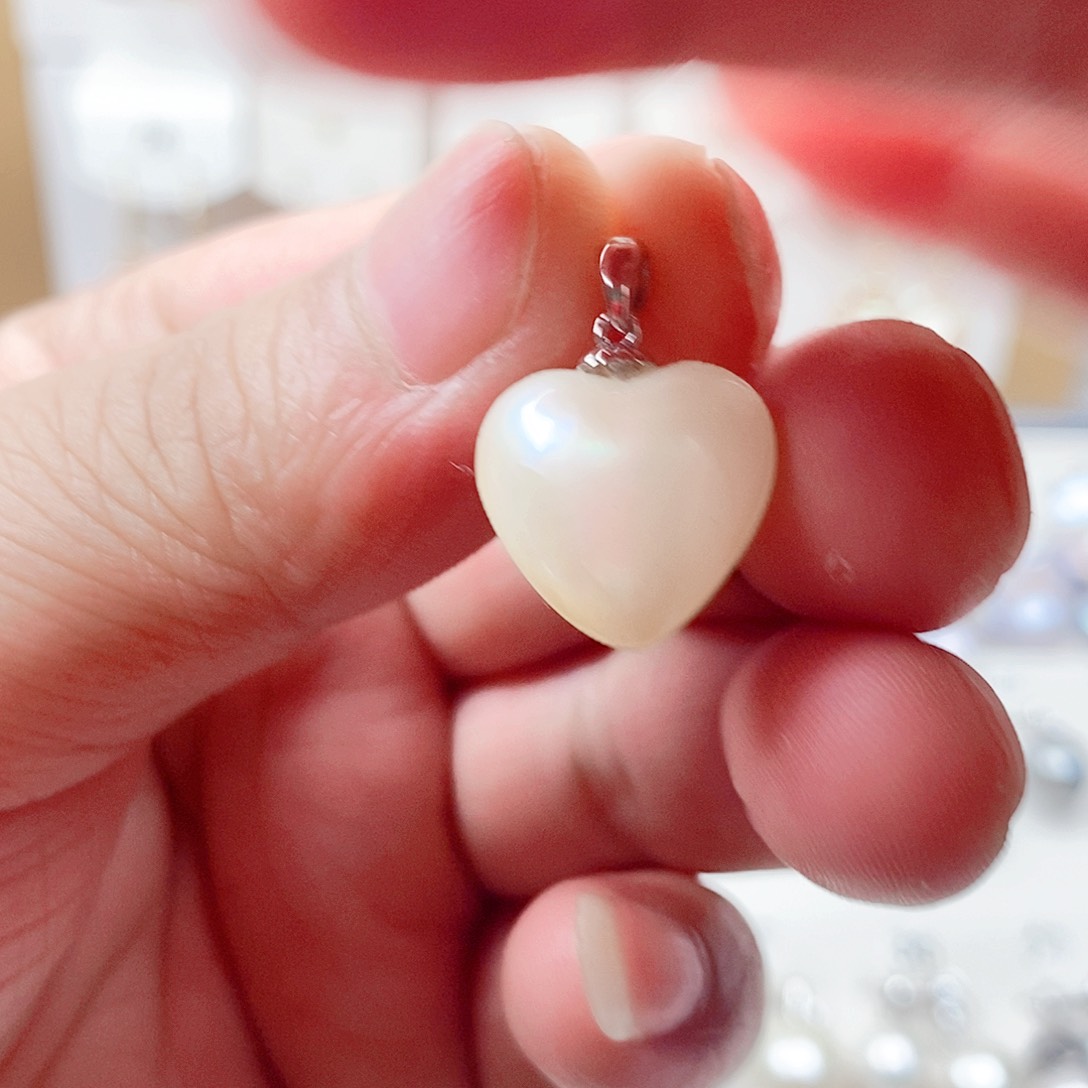 淡水珍珠银S925镶嵌颈饰