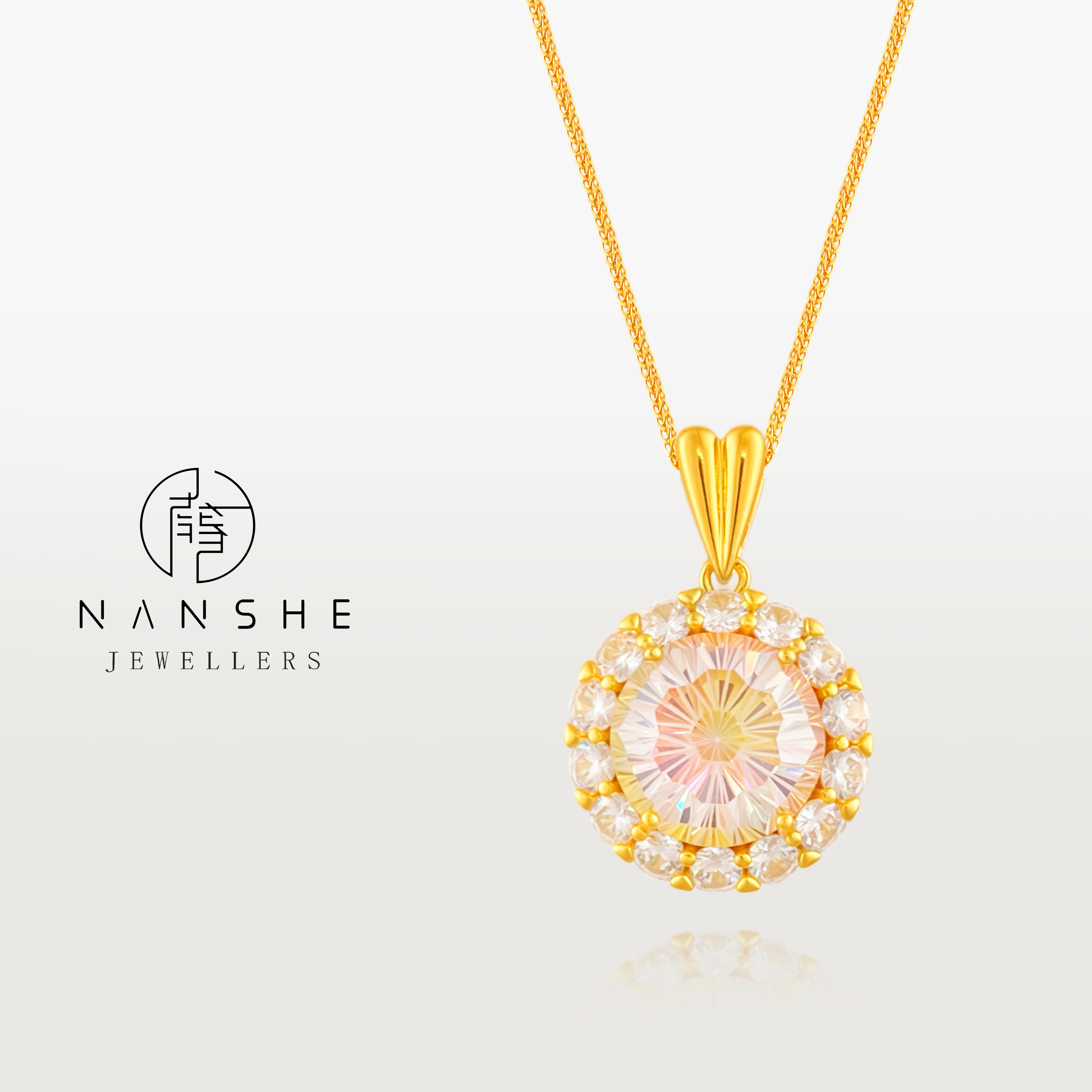 NANSHE/南奢 爆闪星河百搭锁骨项链 L2001