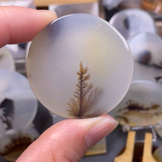 玛瑙/玉髓吊坠(不含链)未镶嵌