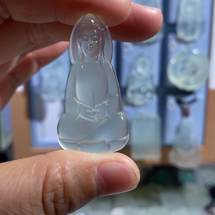 O***U岫玉未镶嵌颈饰吊坠