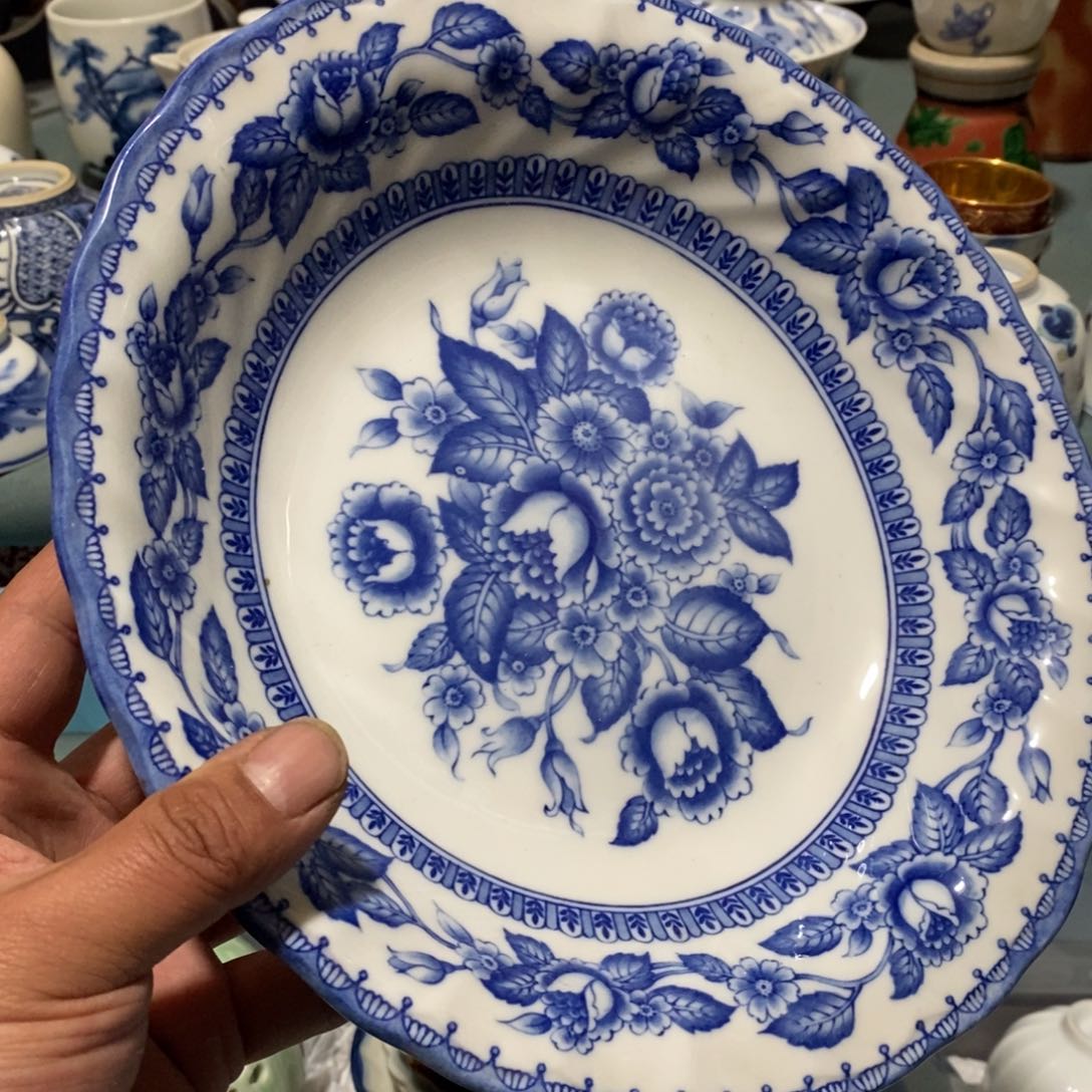 瓷片舶来瓷器满28包邮当日凑单