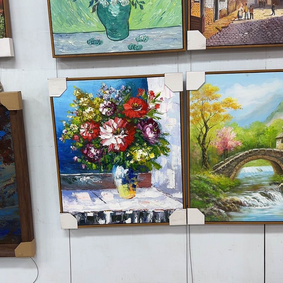 油画5060油画作品展作品展作品集展