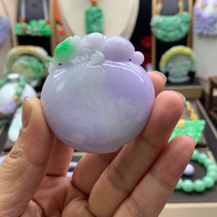 翡翠吊坠(不含链)未镶嵌