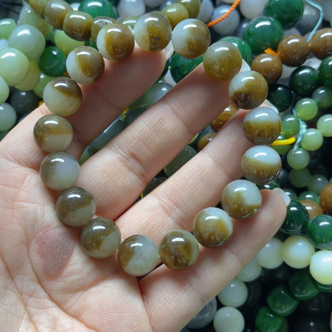 和田玉手链未镶嵌