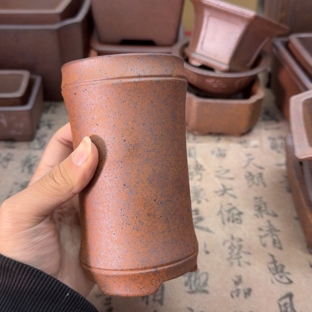 紫砂花盆18号宜兴紫砂正品7x14