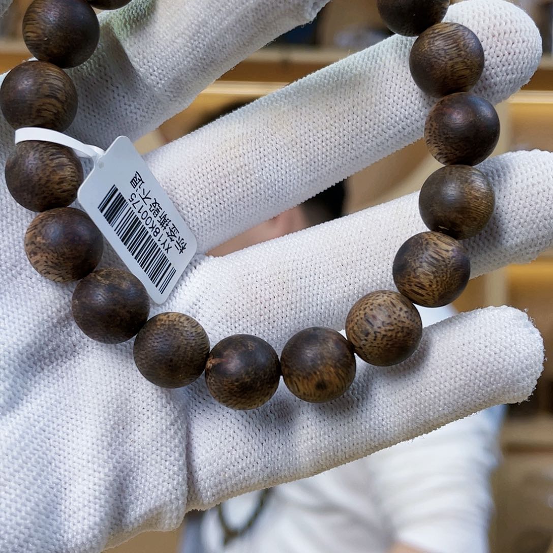 沉香沉香碎屑棋楠百花圆珠单圈1.1/11克+；多样性发一