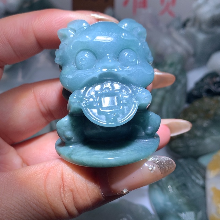 翡翠未镶嵌颈饰保真天然A货翡翠