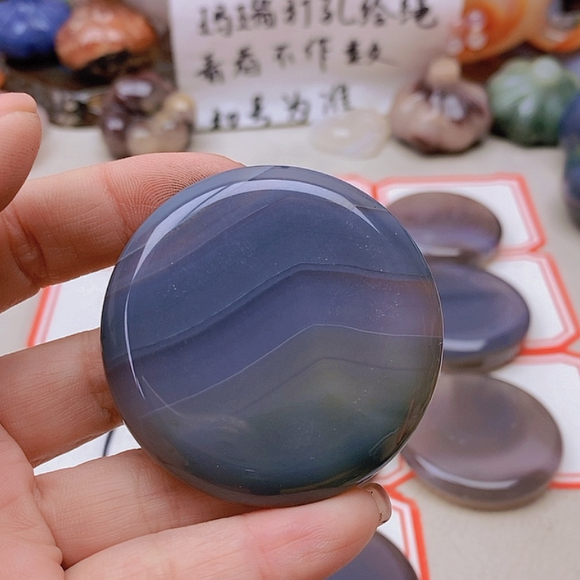 【闪购商品】未镶嵌玛瑙/玉髓珠宝半成品蒽*