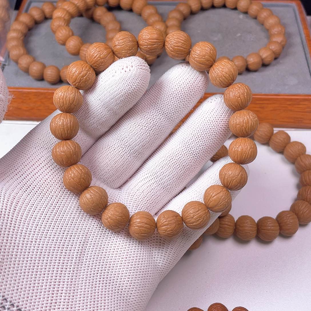 猴头核桃手串深*凤羽