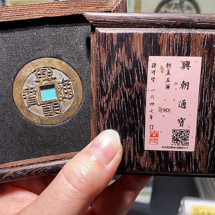 铜瀚海文物A兴朝通宝3111