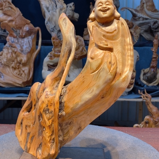 柏木（崖柏）根雕摆件