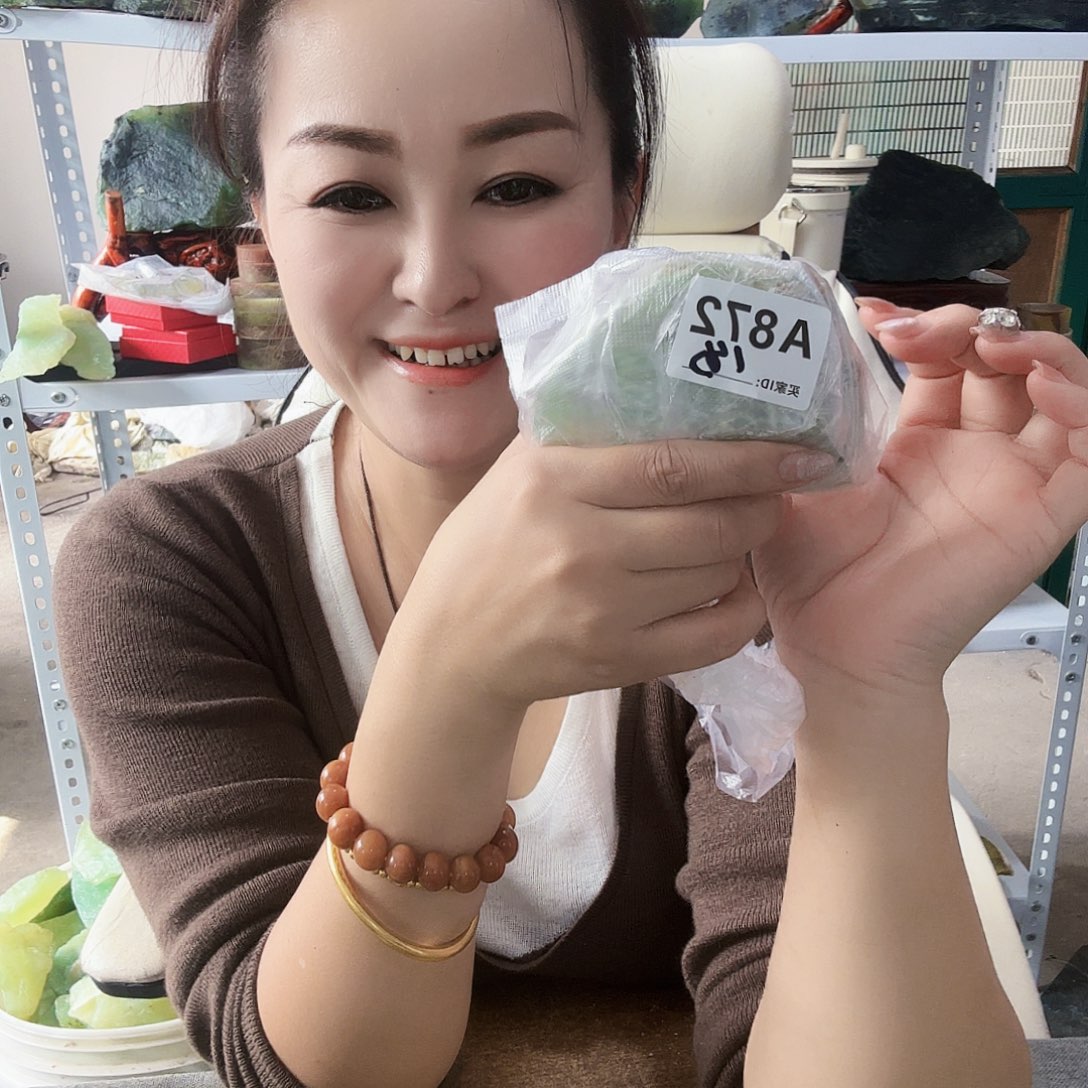玉天然岫玉手工雕刻