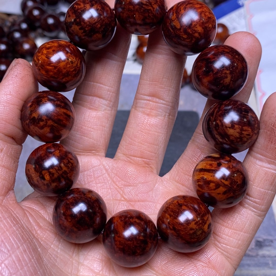 n***降真香手串/手链海南红降2.0芝麻，59克