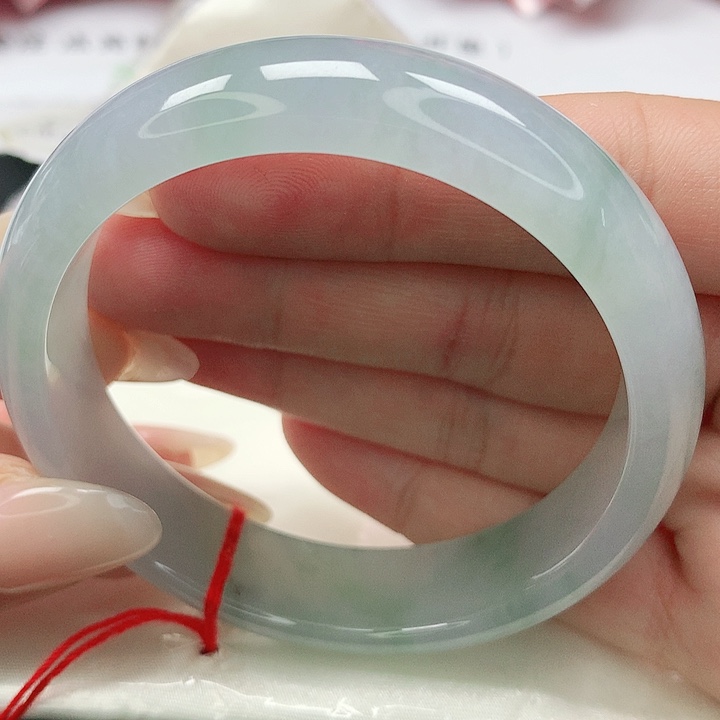 翡翠手镯未镶嵌缅甸天然A货翡翠