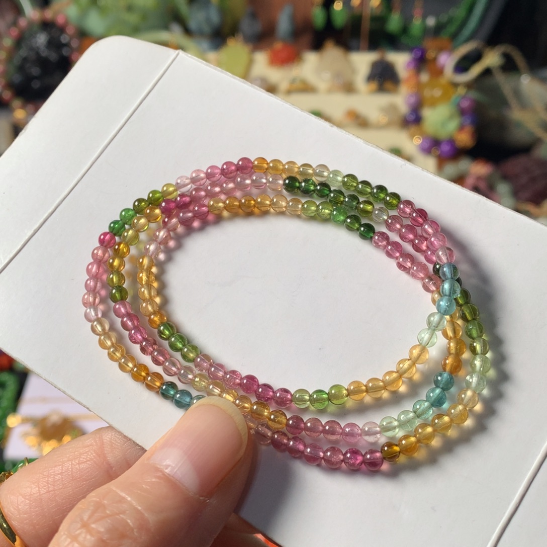 米***露手串未镶嵌碧玺SL0002