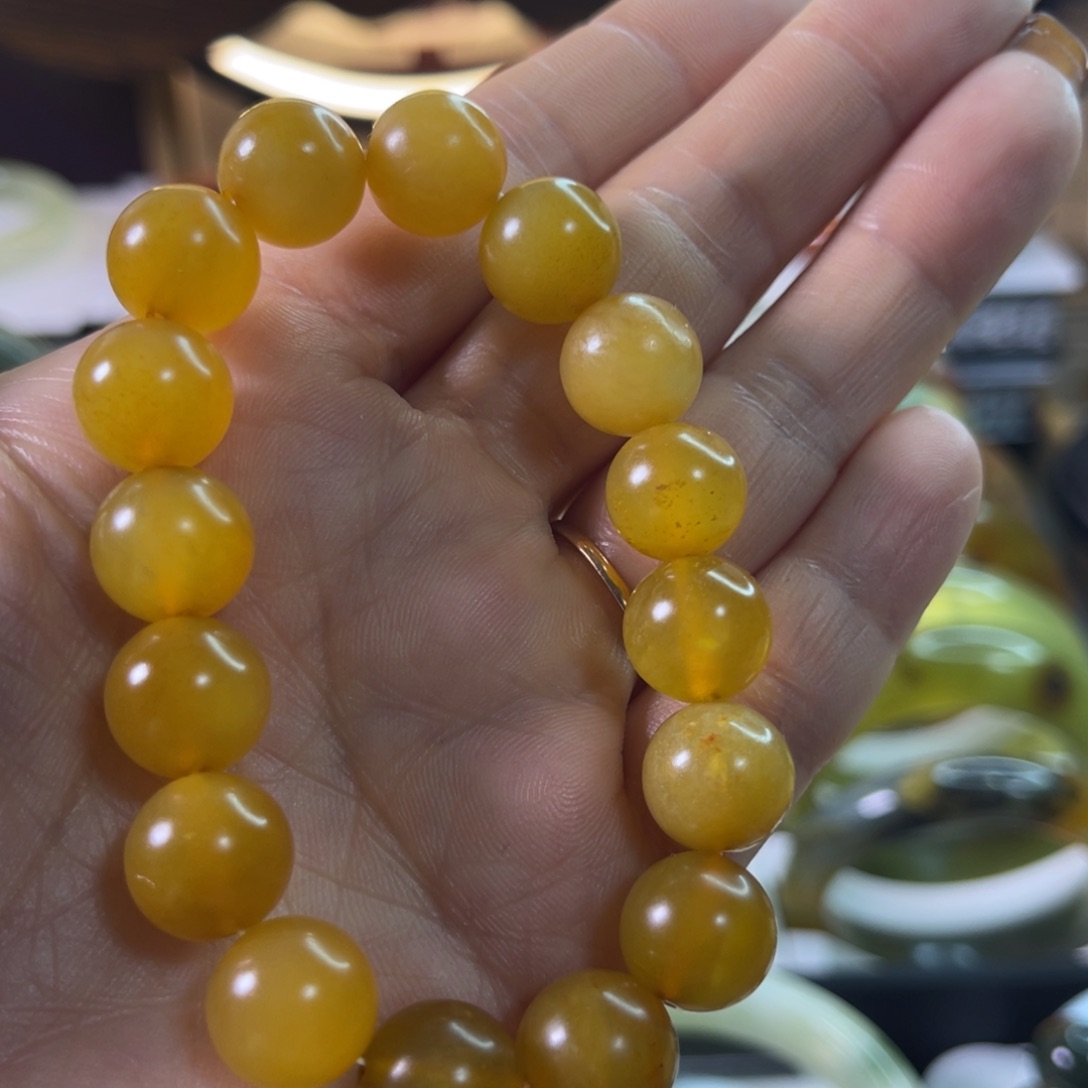 蛇纹石玉未镶嵌手串