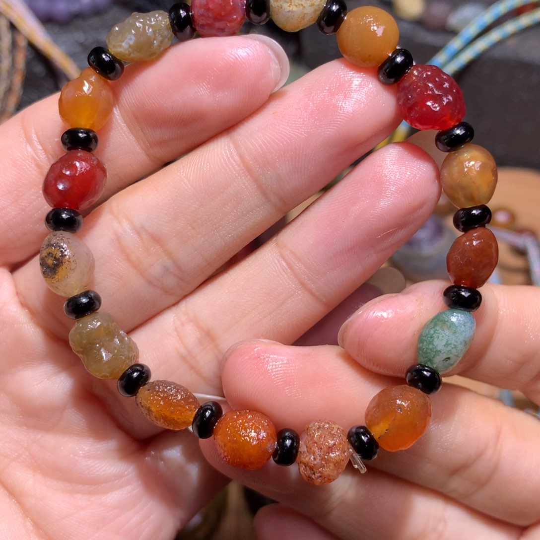 未镶嵌玛瑙/玉髓珠宝半成品