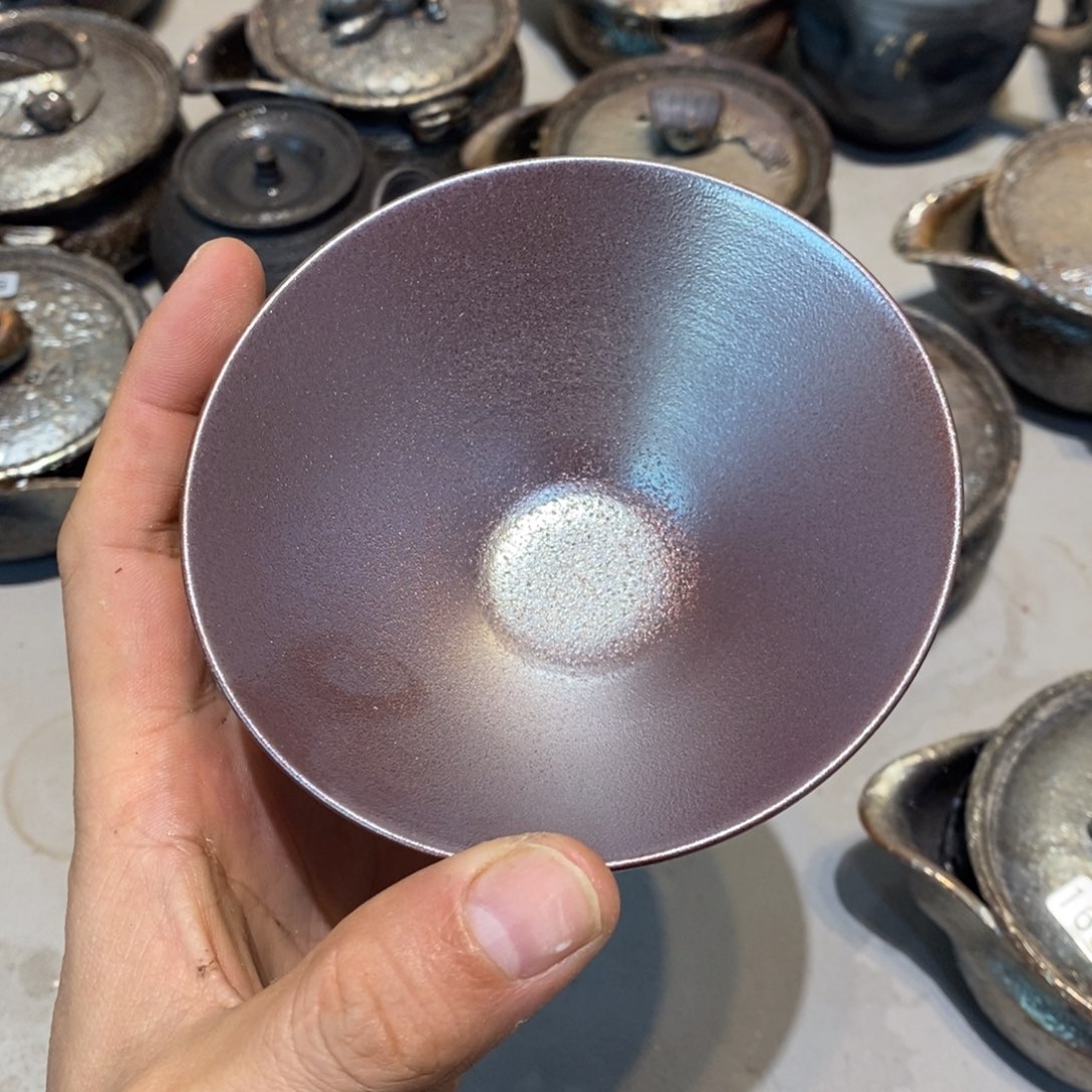 柴烧茶具陶瓷杯子