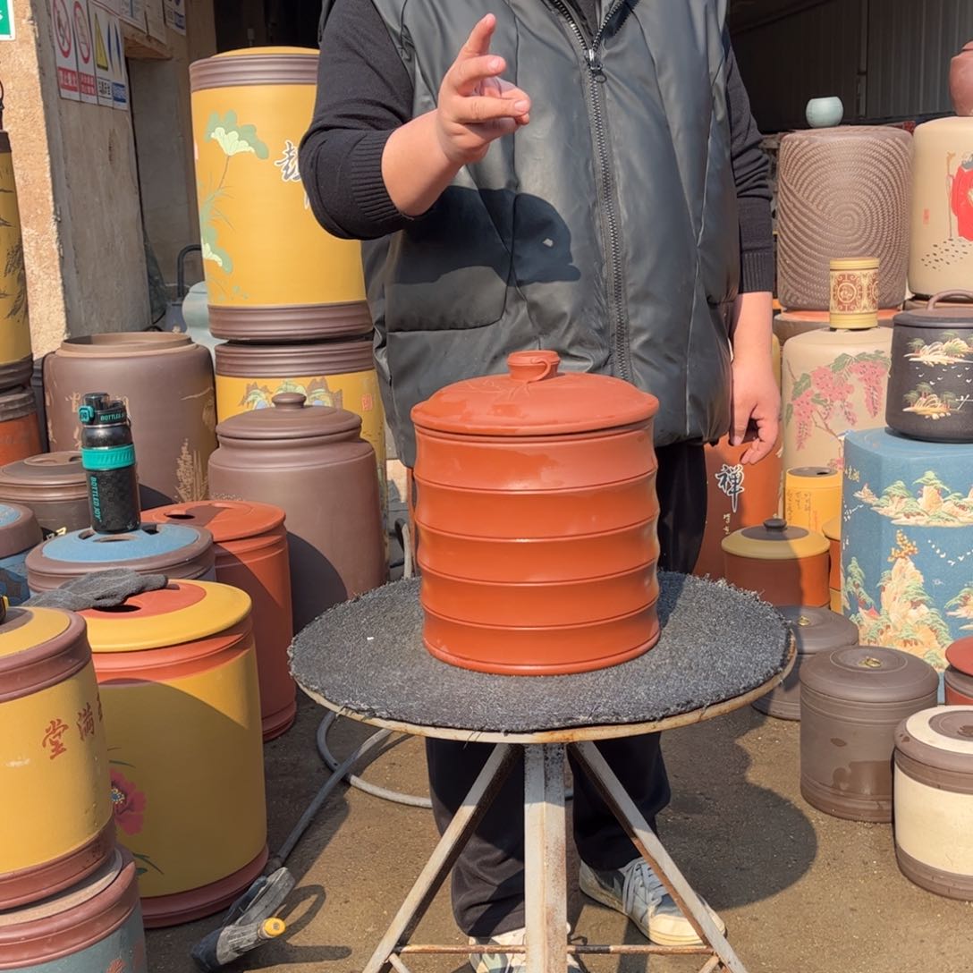 紫砂茶叶罐茶叶罐