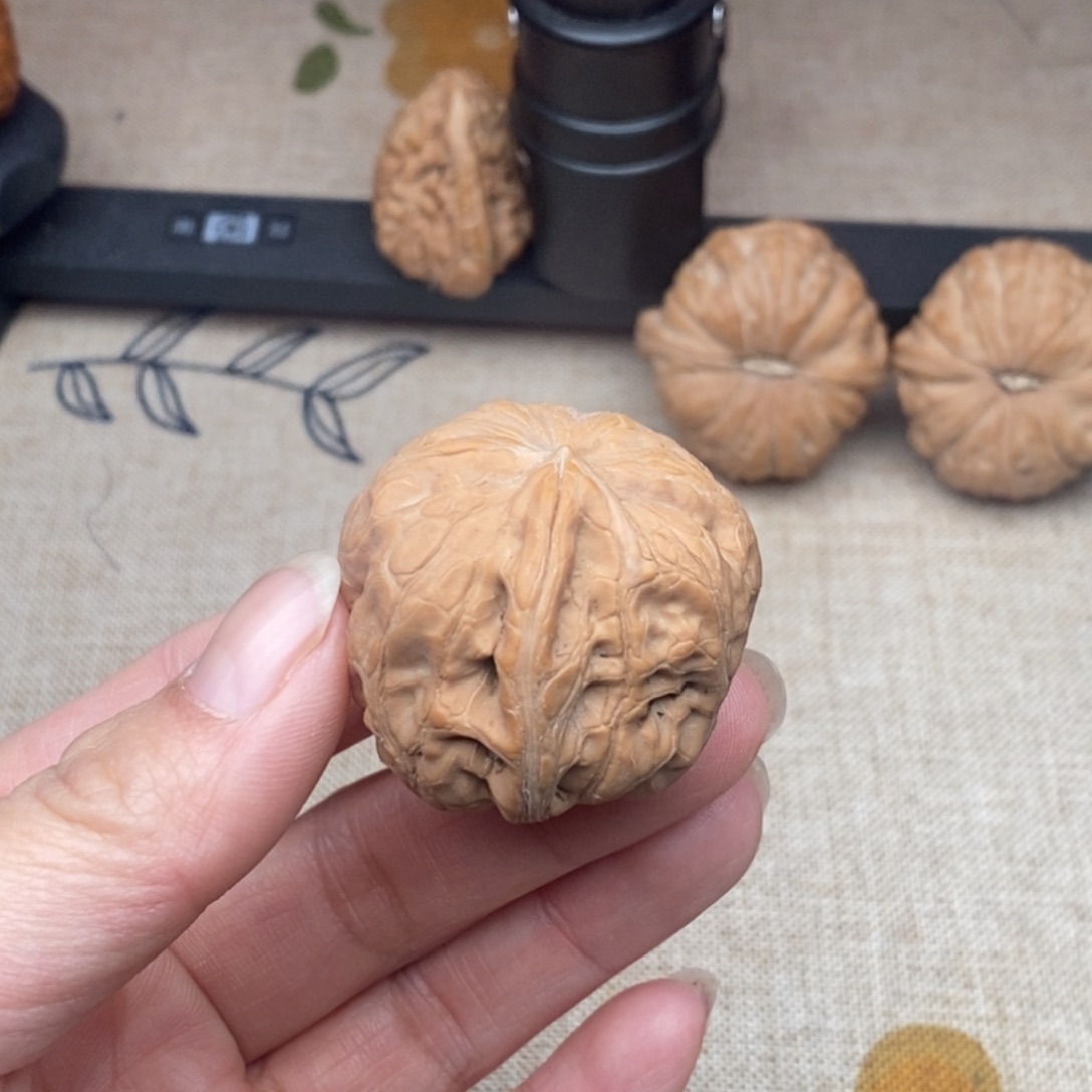 把件文玩核桃元宝一根筋