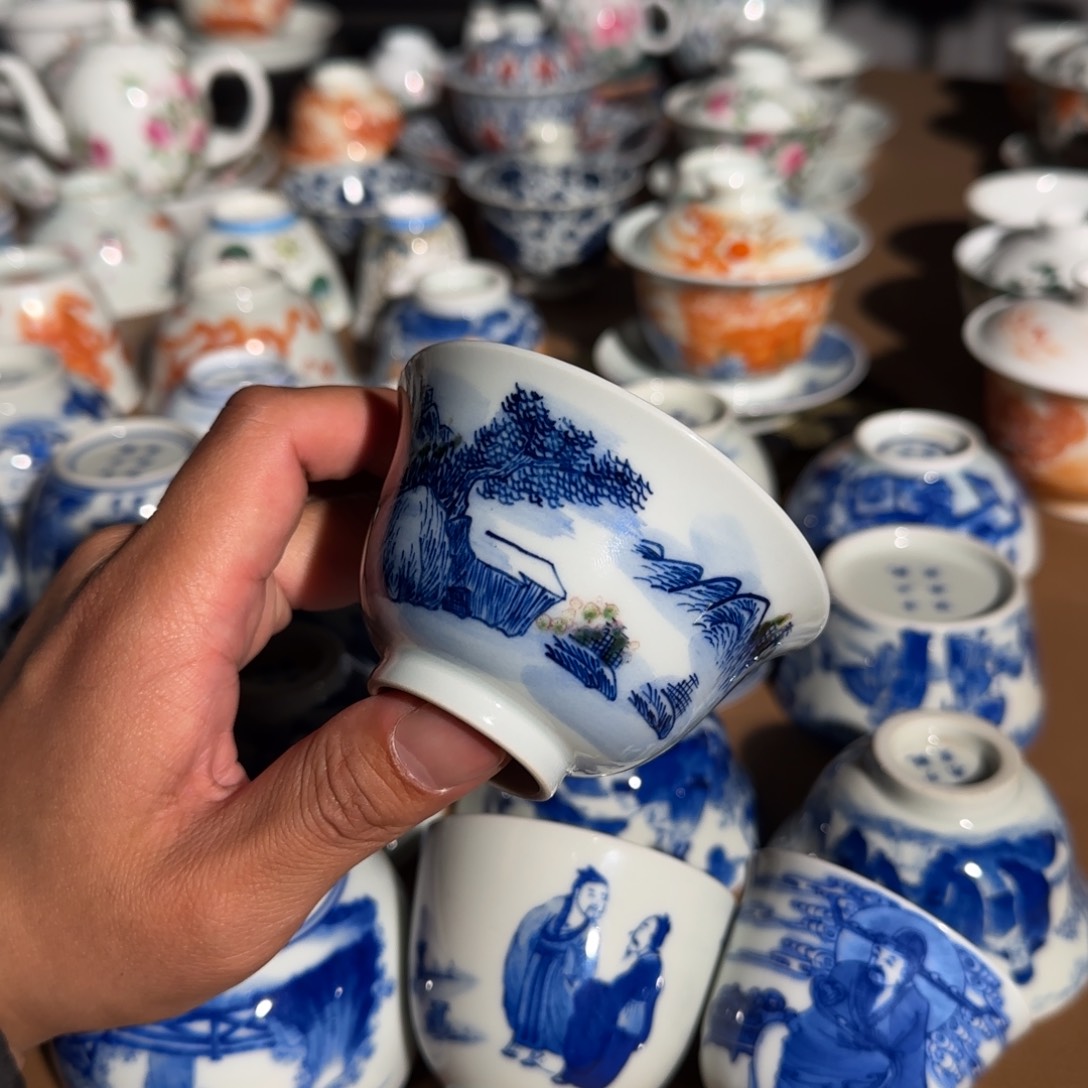 微瑕茶具仓库直播种类多多