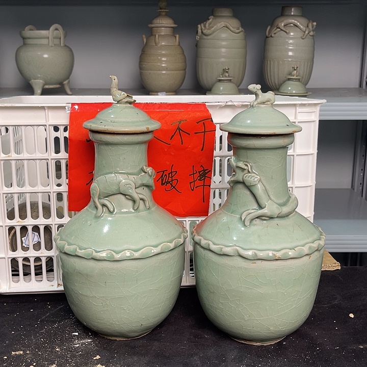 龙泉青瓷青瓷茶具套装