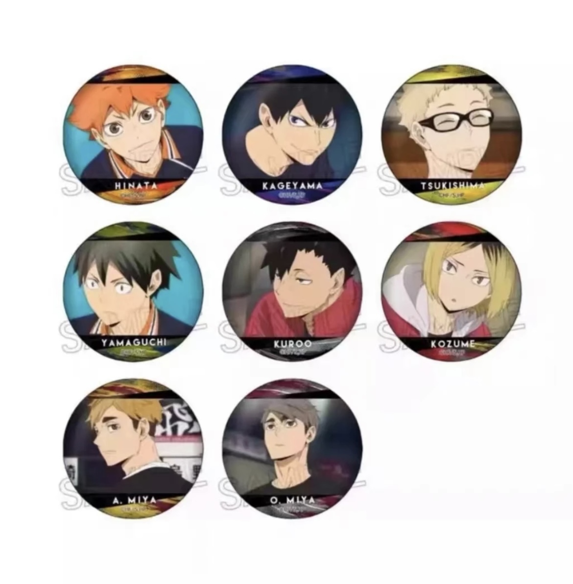 排球少年 百面相5弹吧唧【盲盒商品 默认代拆】