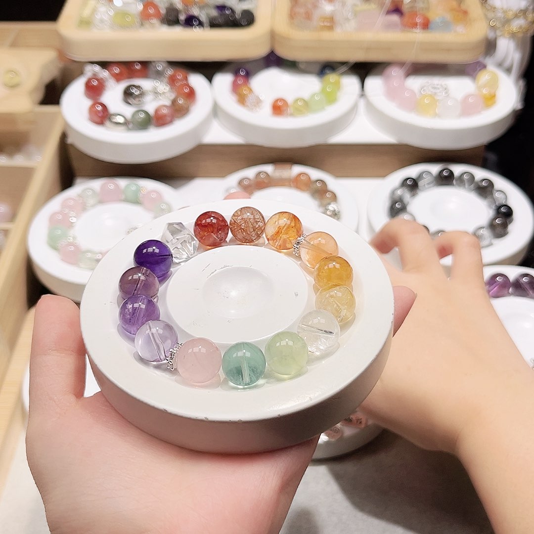 水晶手链未镶嵌你****案天然水晶