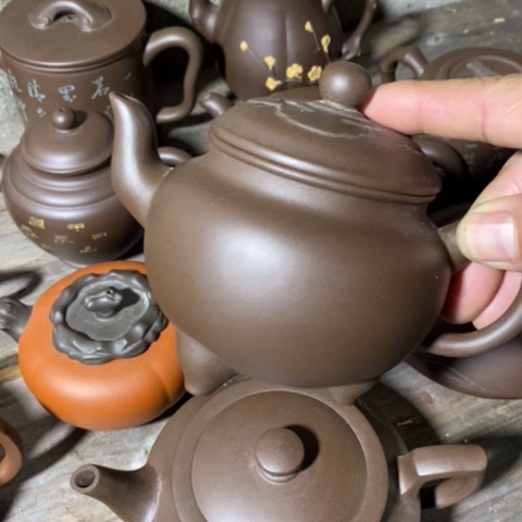 紫砂茶壶清**石紫砂茶具