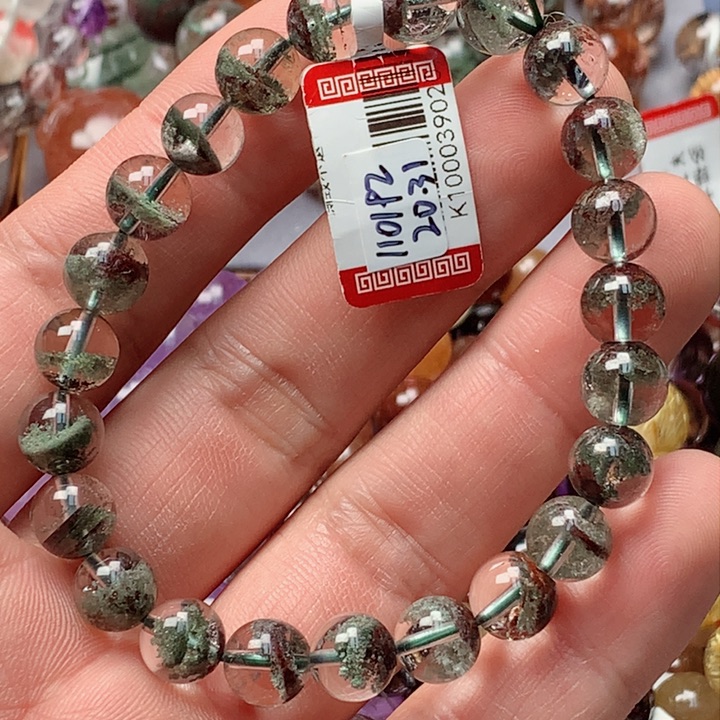 水晶手串未镶嵌天然