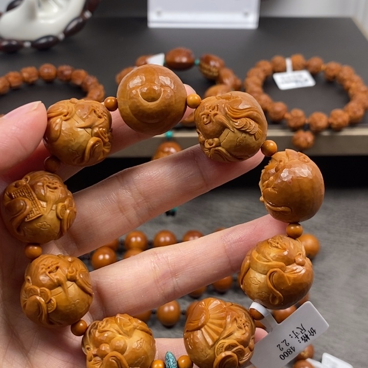 橄榄核手串/手链元宝财神2.2