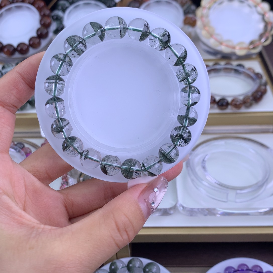 水晶手链未镶嵌@***海绿幽灵