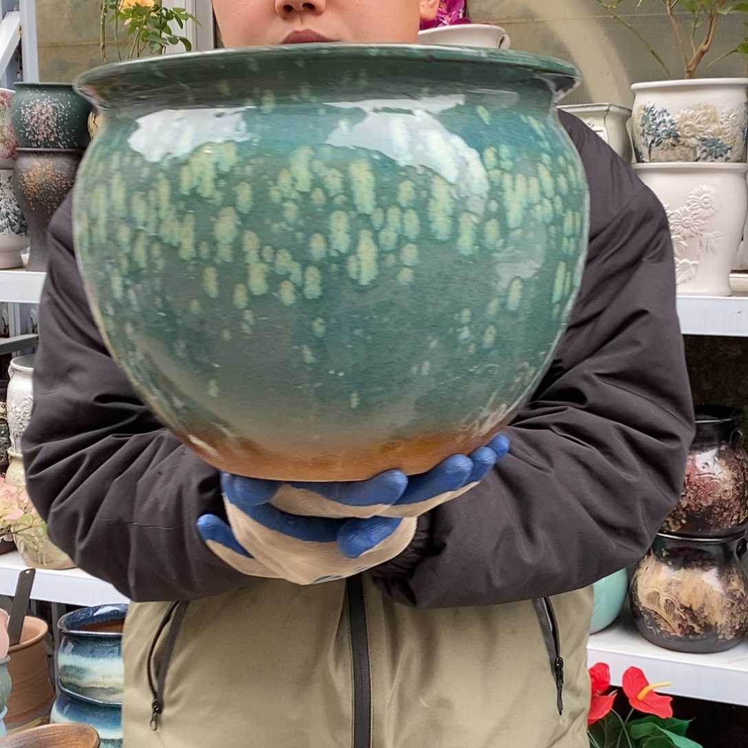 花盆紫砂口30高25福利