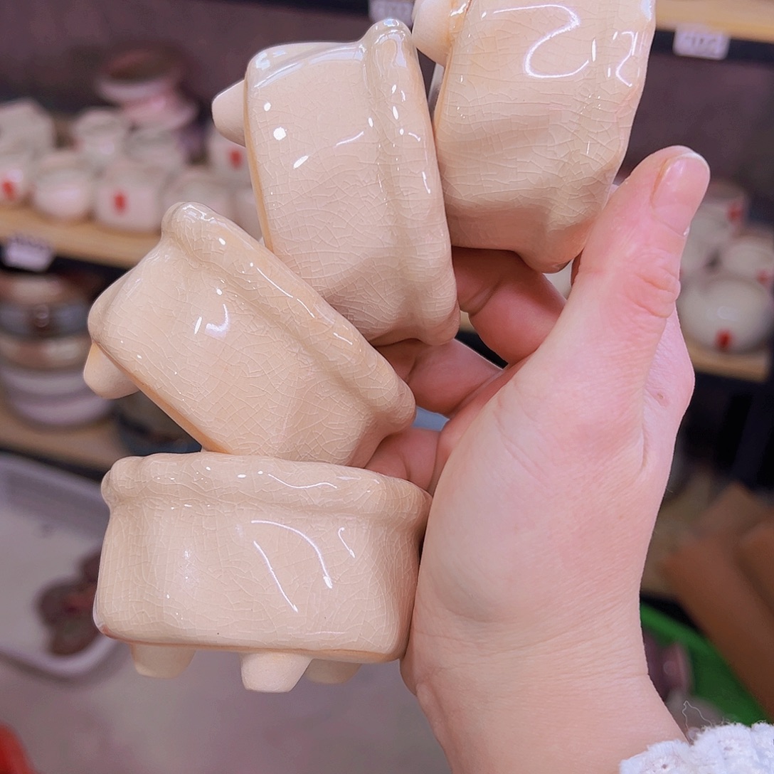 陶瓷花盆当场凑满12包邮