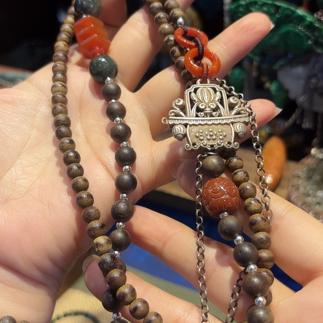 翡翠颈饰未镶嵌原创