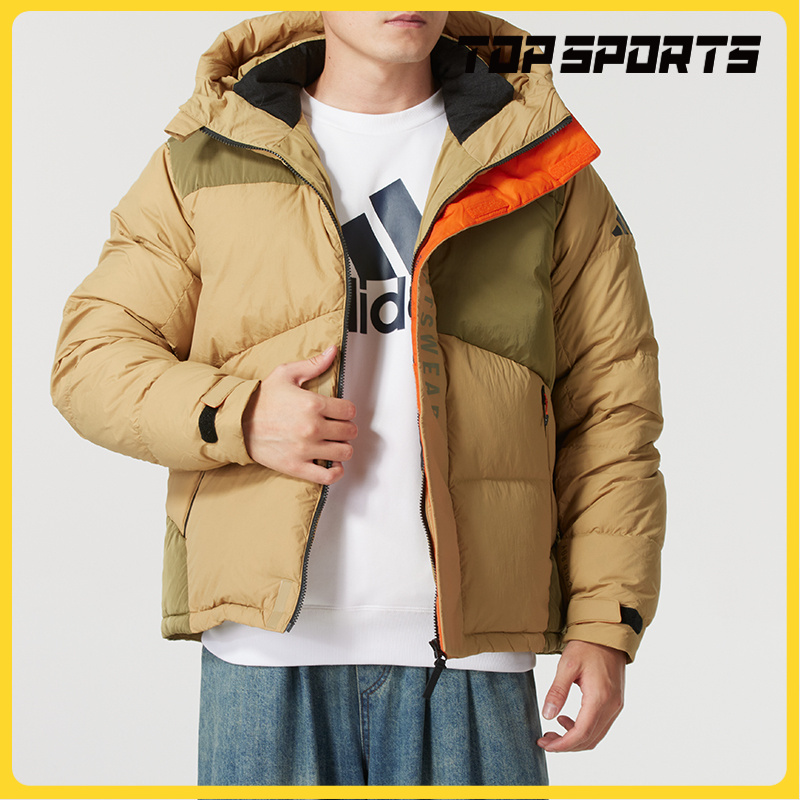 【滔搏】adidas阿迪达斯2024男子SHRT DOWN PARKA好羽绒服JM4620