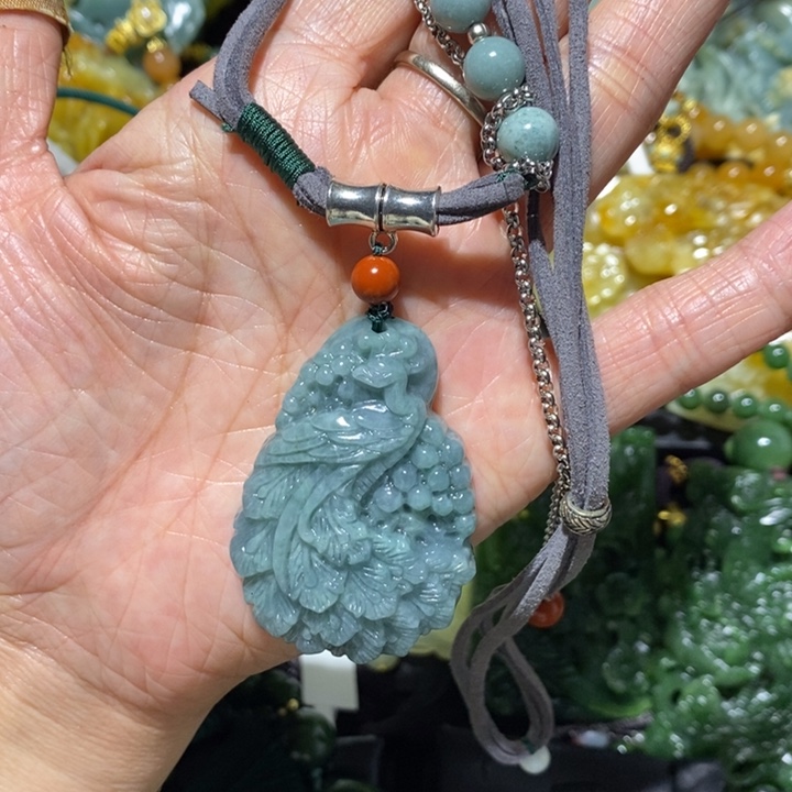 岫玉岫玉吊坠未镶嵌