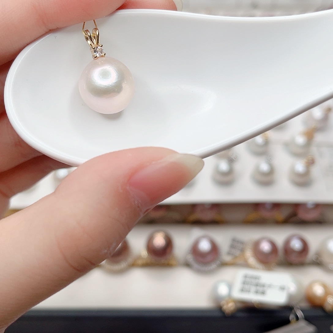 合金吊坠(赠链)淡水珍珠